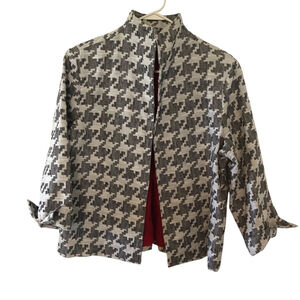 Vintage 80’s Classic Painted Pony USA Open Front Jacket Business Casual